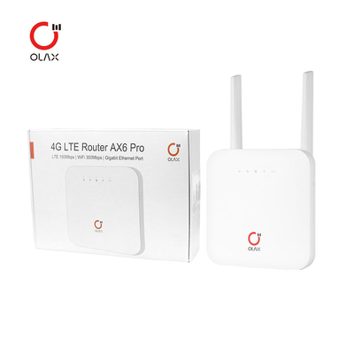 4g Lte Cpe Cat4 Pro-ROHS CER Modem-Router Olax AX6 im Freien